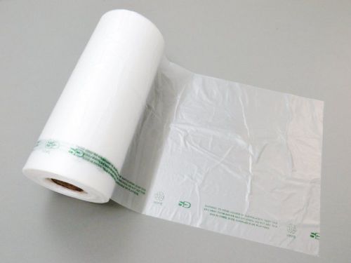 Plastic Bag-Clear HDPE Produce Rolls 10&#034;x15&#034; 11 mic (0.44 mil) - 3500 bags/case