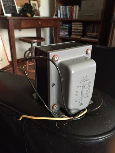 New triad isolation transformer n-74a 1.3a 120vac input output in box #2 for sale