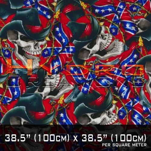 Hydrographic film for hydro dipping water transfer film cowboy skull flag skulls for sale
