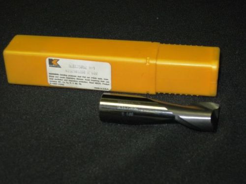 Kennametal slec750s2 h-9 3/4&#034; carbide end mill for sale