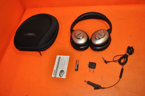 Bose QuietComfort15 QC15 Acoustic Noise Cancelling Headphones COMPLETED &#034;NICE&#034;