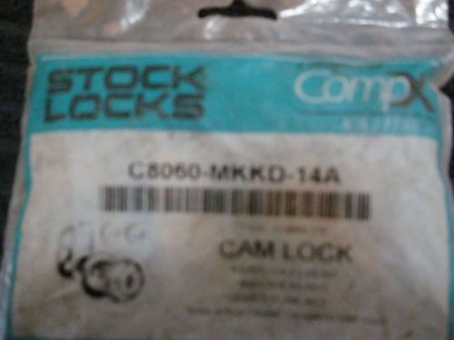 C8060-MKKD-14A Cam Lock CompX National