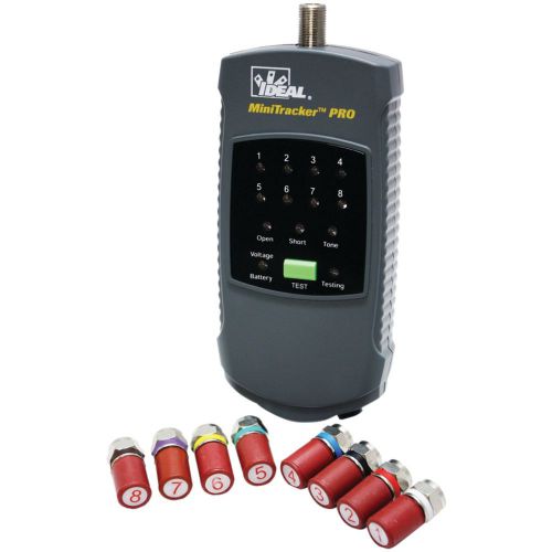 Ideal 62-1202 minitracker(tm) pro coax tester for sale