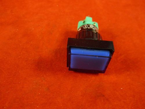 DECA D16LMT1-1ABKB Push Button Switch 16mm 1A1B-Blue Momentary Action LED 24V
