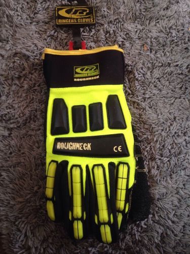 Ringers Gloves, Extra Extra Large XXL Roughneck Kevloc Impact Protection Gloves