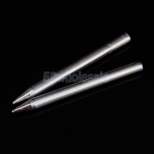 2pcs 60w electric welding iron solder tip pointed tip replacement diy tools for sale