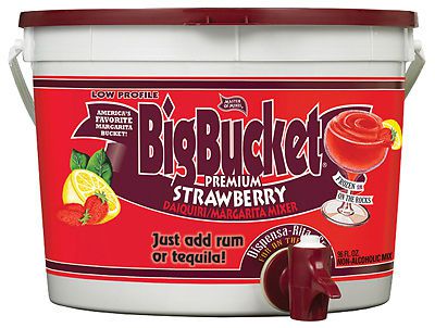 AMERICAN BEVERAGE MARKETERS - Strawberry Margarita/Daiquiri Low-Profile Bucket