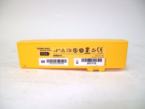 Defibtech battery dbp-2003 for defibrillators view/ecg/pro aeds - 2017 for sale