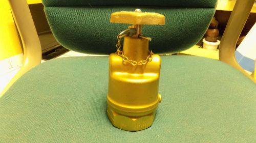 BRAND NEW Cardox brass valve fire protection pressure valve  C50286