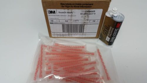 3m scotch-weld dp8005 translucent 35ml structural plastic adh. pack-11 ea w/nozz for sale