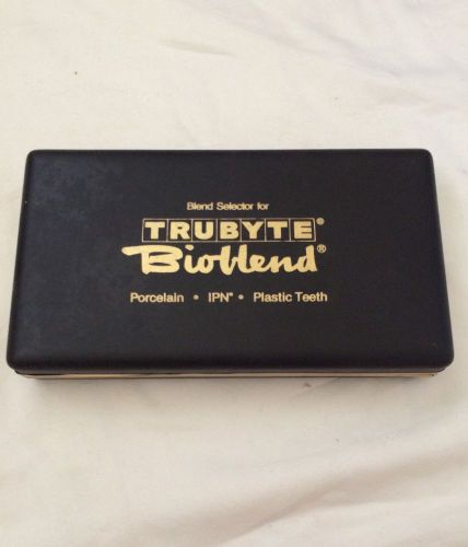 Blend Selector For Trubyte Bioblend, Porcelain, IPN, Plastic Teeth