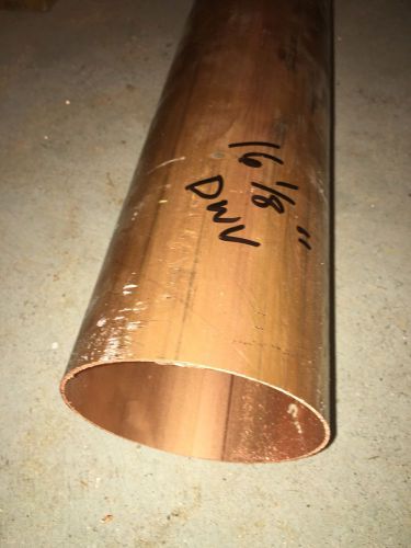 16-1/8&#034; long x 4&#034; inch copper pipe type dwv moonshine still reflux pot column for sale