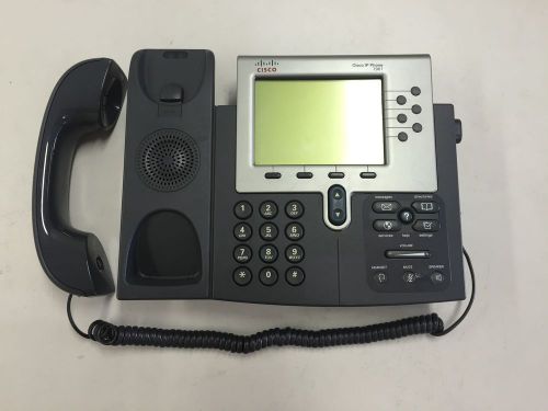 CISCO CP-7961G IP Phone - Excellent Condition SCCP Firmware