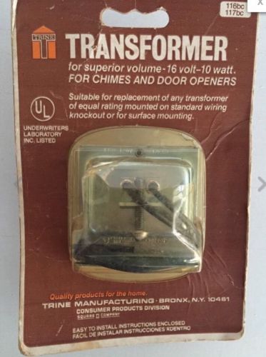 Trine Transformer -16bc 117 bc For Superior Volume Chimes &amp; Door Opener (AJ)