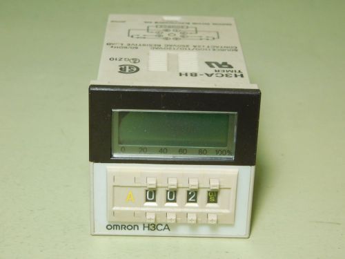WORKING - Omron H3CA-8H Relay Socket Counter Module