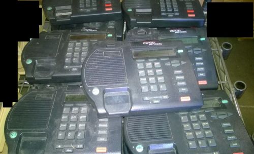 Lot of 19 Nortel Networks M3902 Charcoal Telecom Telephone