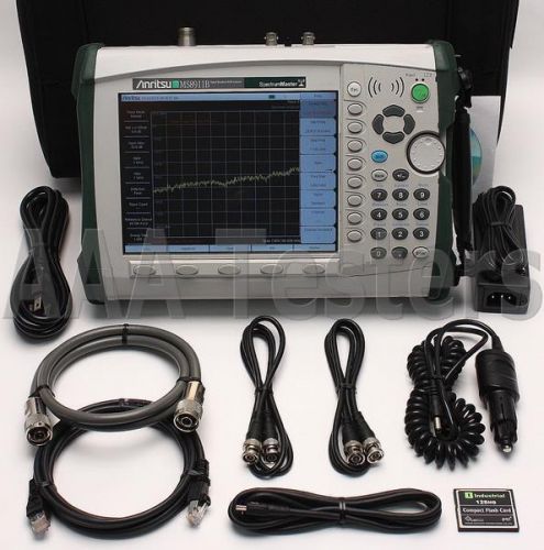 Anritsu MS8911B HandHeld Spectrum Master Analyzer w/ Options 30 &amp; 32 MS8911