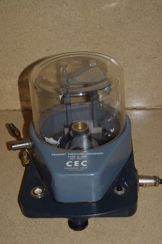 Cec pressure standard model 6-201 dead weight tester (c3) for sale