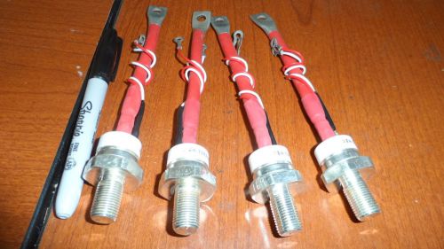 150k series 600 v 150 a stud mount standard recovery diode - do-9 (lot of 4) for sale