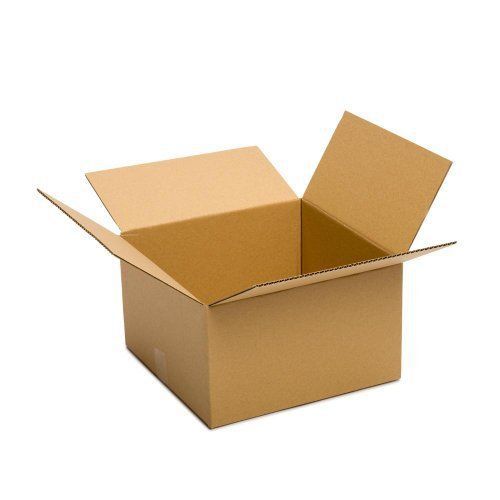 25 Pack Recycled Corrugated Cardboard Single Wall Standard File Box 15x12x10&#034;