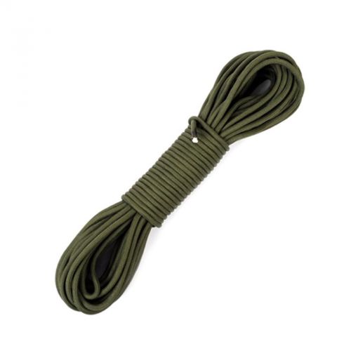 100M Length Braided Polyester Fiber General Purpose Rope Army Green