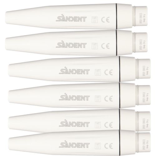 6X Dental Ultrasonic Piezo Scaler Handpiece fit SATELEC Cable &amp; Tips Standent G