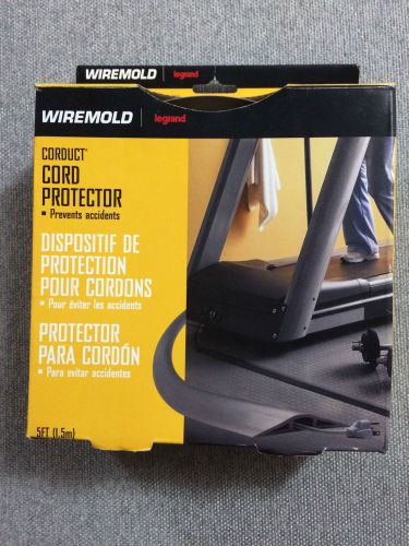 Corduct Cord Protector by Wiremold CDI-5 Ivory 5 ft. NIB, Fast Shipping