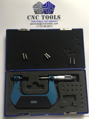 2- 3 screw thread carbide micrometer multi anvils .0001 for sale