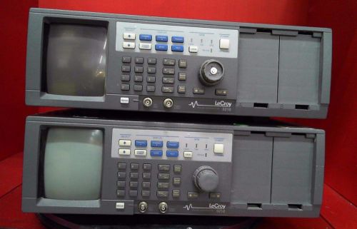 LeCroy 9210 Pulse Generator No modules *For Parts Or Repair* *Lot Of 2