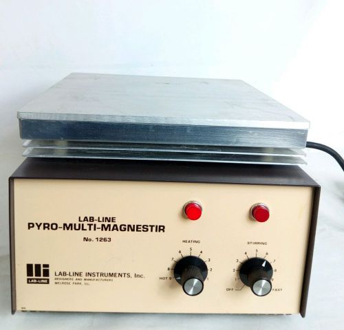 Lab-Line Pyro Multi-Magnestir Heater  Stirrer Model 1263