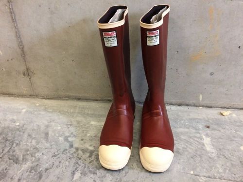 Tingley Size 10 Steel toe rubber boots