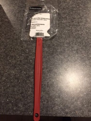 Rubbermaid Commercial High Heat Scraper, red Spatula. 1963 13.5&#034; 13 1/2&#034; New