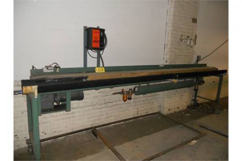CONVEYOR 12&#039; LONG  X 5&#034; WIDE WITH DRIVE ON WHEELS  CPE#528
