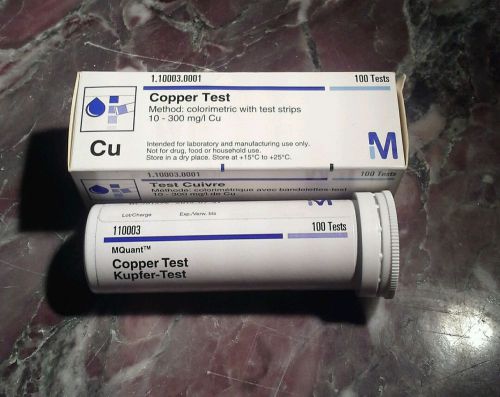 Water test strips copper 100/pk for sale