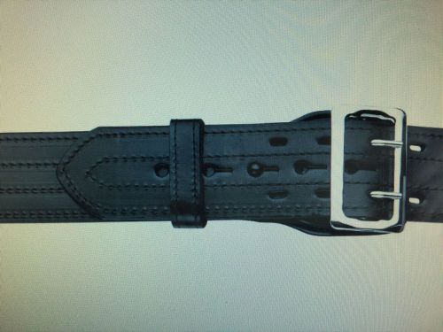 Gould &amp; Goodrich H59-24C4R Lined Duty Belt, 4 Row Stitched fits 24-Inch Waist (6