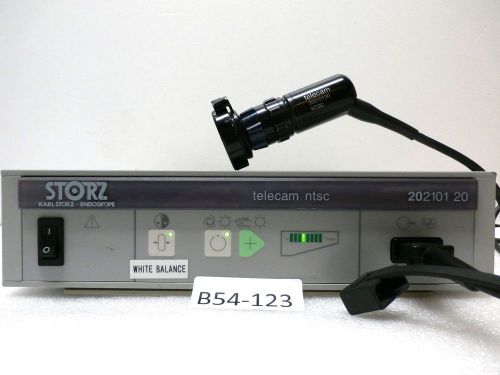 Storz Telecam ntsc 20212120 Console &amp; 20210130 Camera Head with Coupler #B54-123