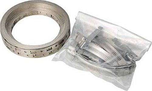 Breeze Make-A-Clamp Stainless Steel Hose Clamp System 1 Kit contains: 50 ft b...