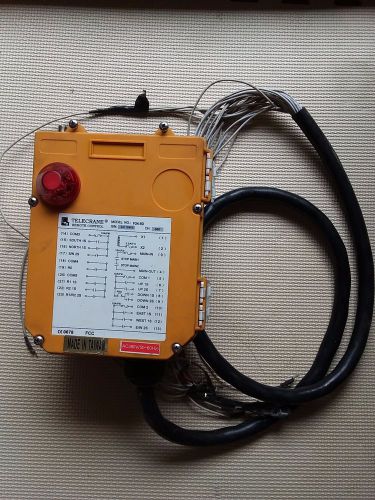 F24-8d  8 ch 2 speed overhead hoist crane radio remote control multi pcs used for sale