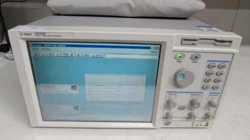 Agilent Keysight 16702B Logic Analyzer (opt 03) w/ 16720A, 16760A Modules