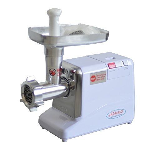 Hakka Brothers Hakka® Max 1.3HP #12 Powerful Meat Grinders, Metal Gear