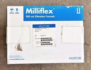 24 Millipore Milliflex 100mL Filtration Funnels