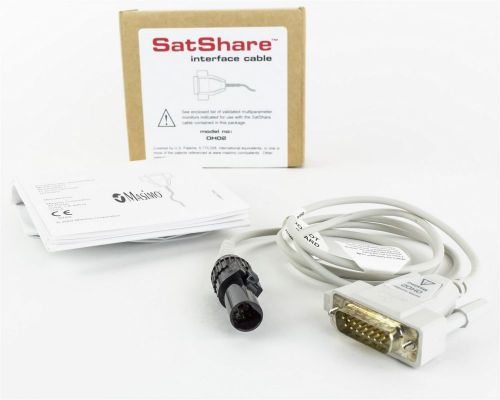 Masimo SatShare OH02 1646 SpO2 Interface Data Transfer Cable New Guaranteed