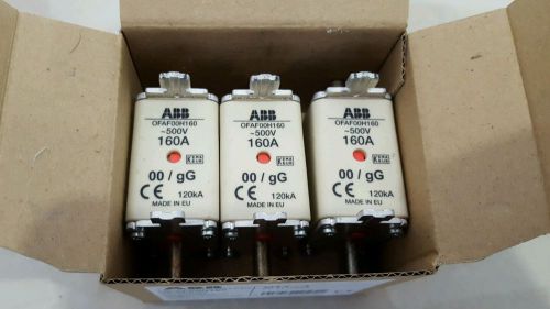 ABB fuse 160 amp 1SCA022627R1710 NEW