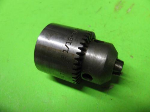 JACOBS DRILL CHUCK 1/16-3/5 CAP ~ MADE IN USA, HARTFORD, CT