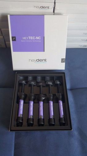 HeyTEC-NC Nano Ceramic dental composite 5x1g syringe
