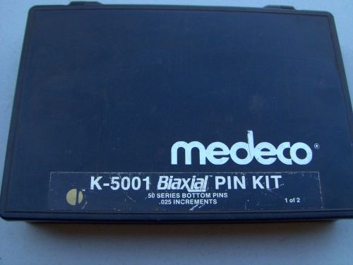 Professional locksmith K5001 &#034;Medeco Biaxial Pin Kit.&#034;