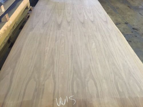 Wood Veneer Walnut 49x98 1 Piece Wood Backed &#034;EXOTIC&#034; FEN W15