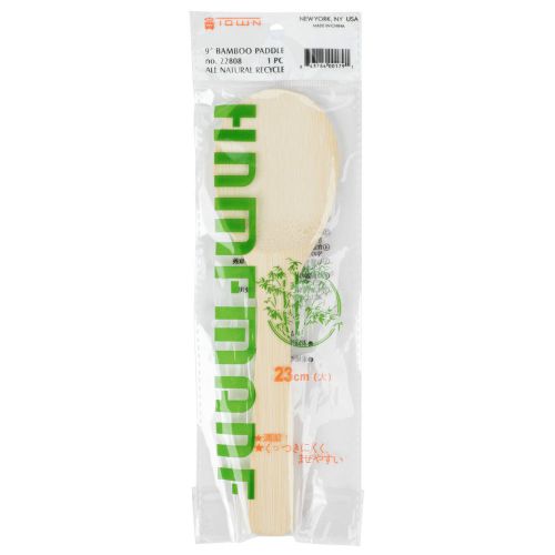 Town 22808 9&#034; Bamboo Rice Paddle