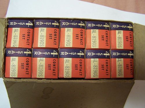 Full box Vintage Guaranteed Parts 4 STARContact sets AL-8190S