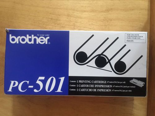Brother PC-501 Printing Cartridge Brand New FAX-575